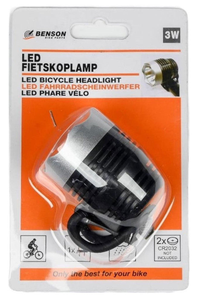Fahrradscheinwerfer VELOLICHT mit 3W-LED