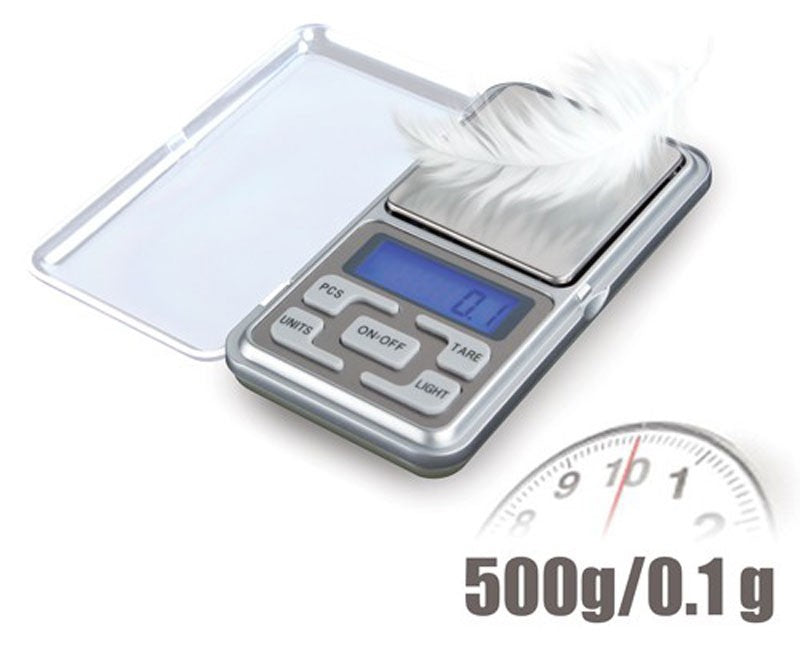 B-Tech digitale WAAGE Präzisionswaage Feinwaage Taschenwaage 500g/0,1g