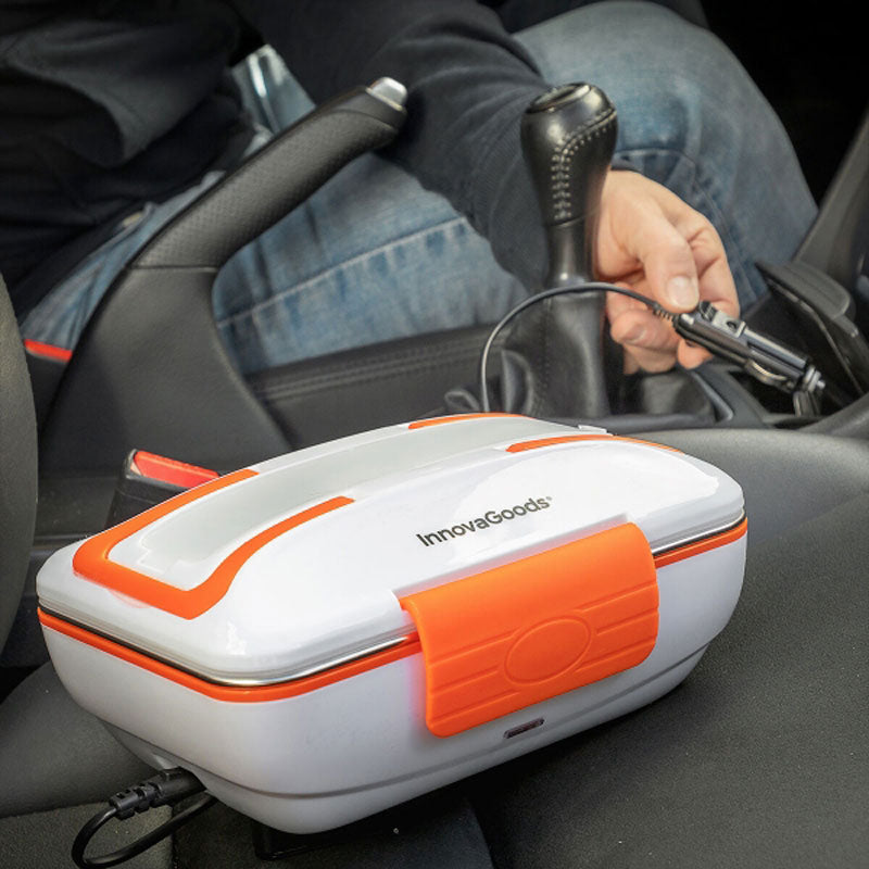 Elektrische DELUXE LUNCHBOX mit Edelstahlschale für Autos von InnovaGoods® 12Volt