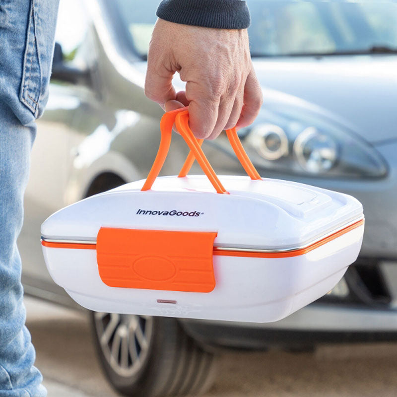 Elektrische DELUXE LUNCHBOX mit Edelstahlschale für Autos von InnovaGoods® 12Volt