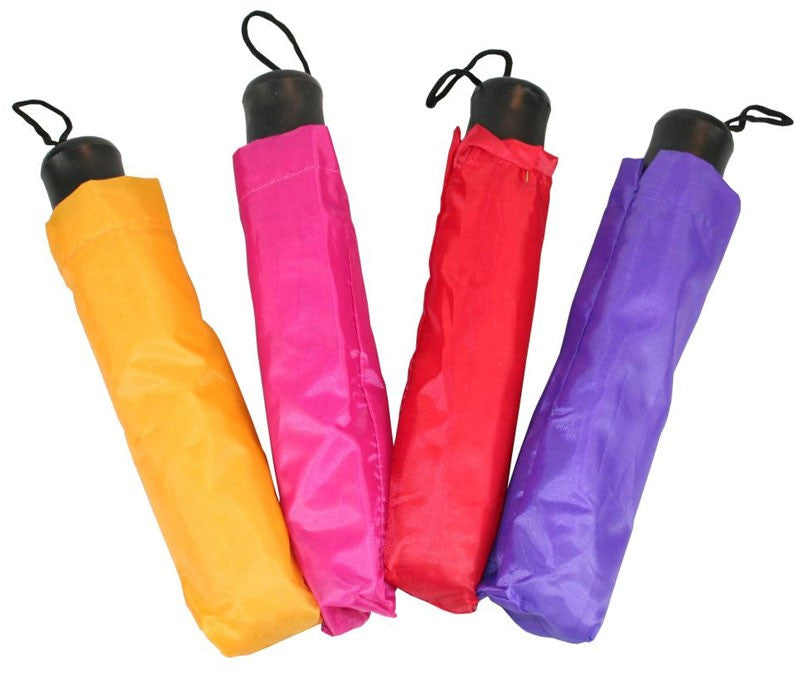 Mini Notfall REGENSCHIRM Taschen-Regenschirm LEUCHTFARBEN