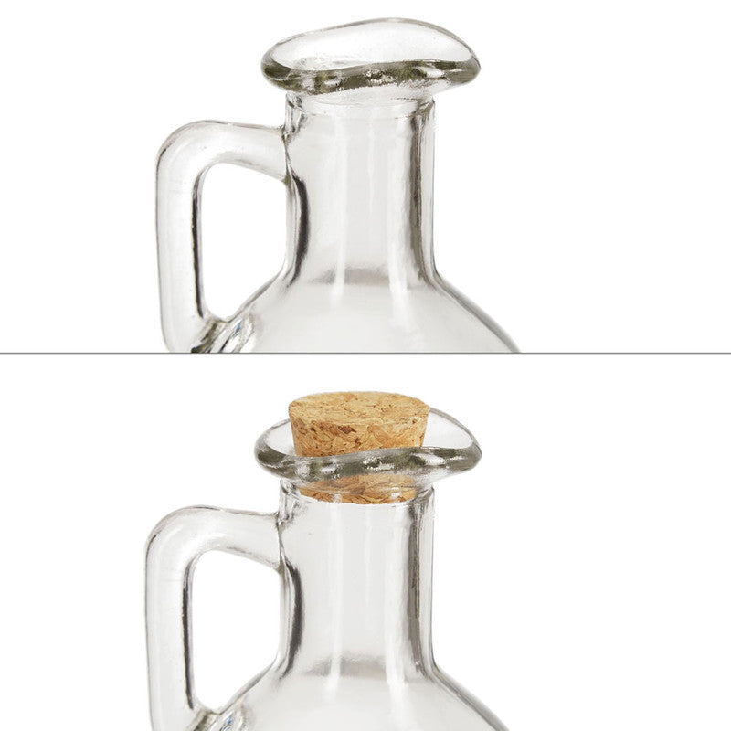2er Set Öl- und Essigflasche mit KORKEN