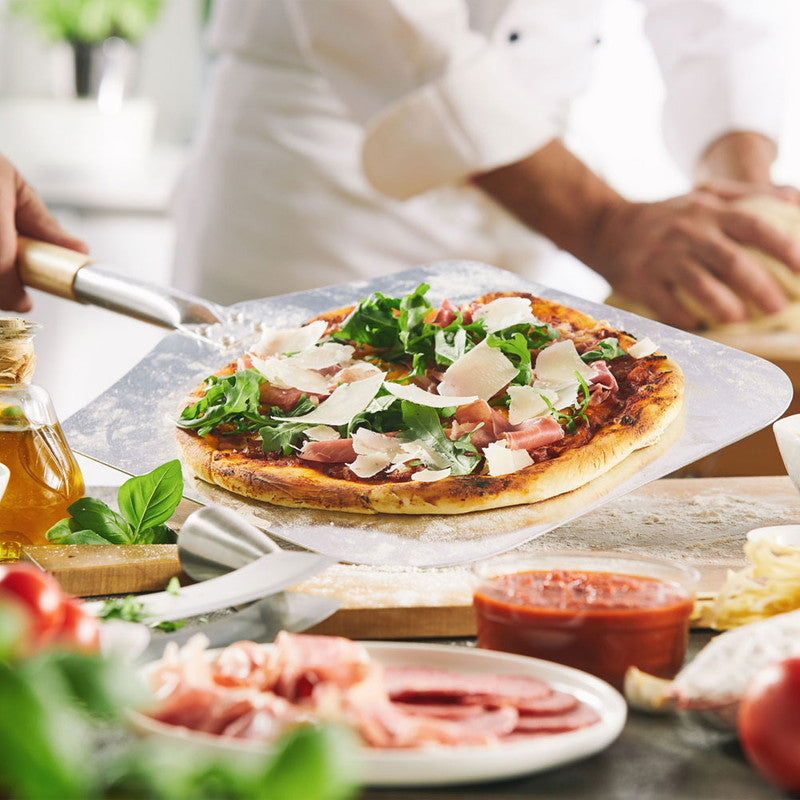 PIZZASCHAUFEL Brot- und Pizzaschieber eckig mit Henkel 30,5×79cm
