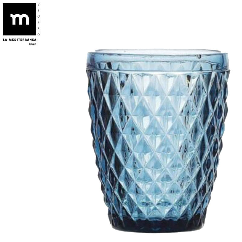 Blaues Glas TRINKGLAS La Mediterranea 270ccm