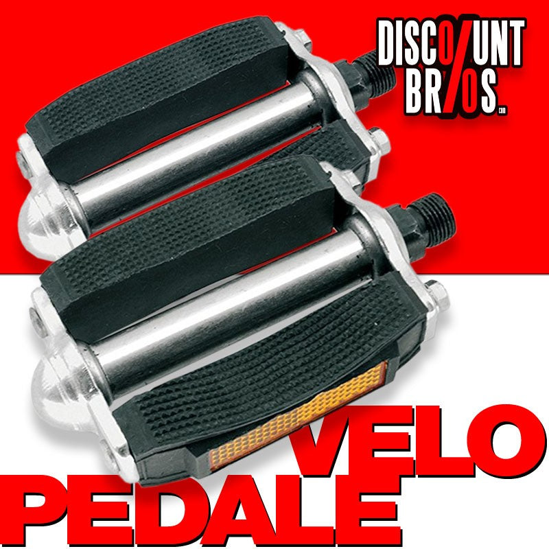 Retro-Design VELO PEDALEN-SET Fahrrad Pedalset