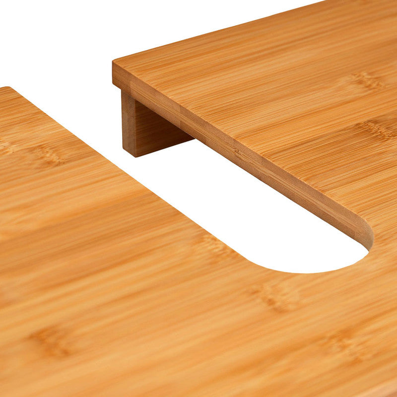 Waschbeckenunterschrank Waschbeckenschrank aus Bambusholz LAMELL