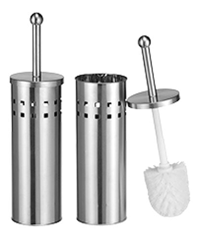 Toilettenbürste WC-BÜRSTE mit Halter Edelstahl glänzend