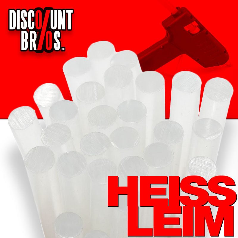 36 Stück Klebesticks Heisskleber XL HEISSLEIM TRANSPARENT für Heissleimpistole Ø11mm L300mm