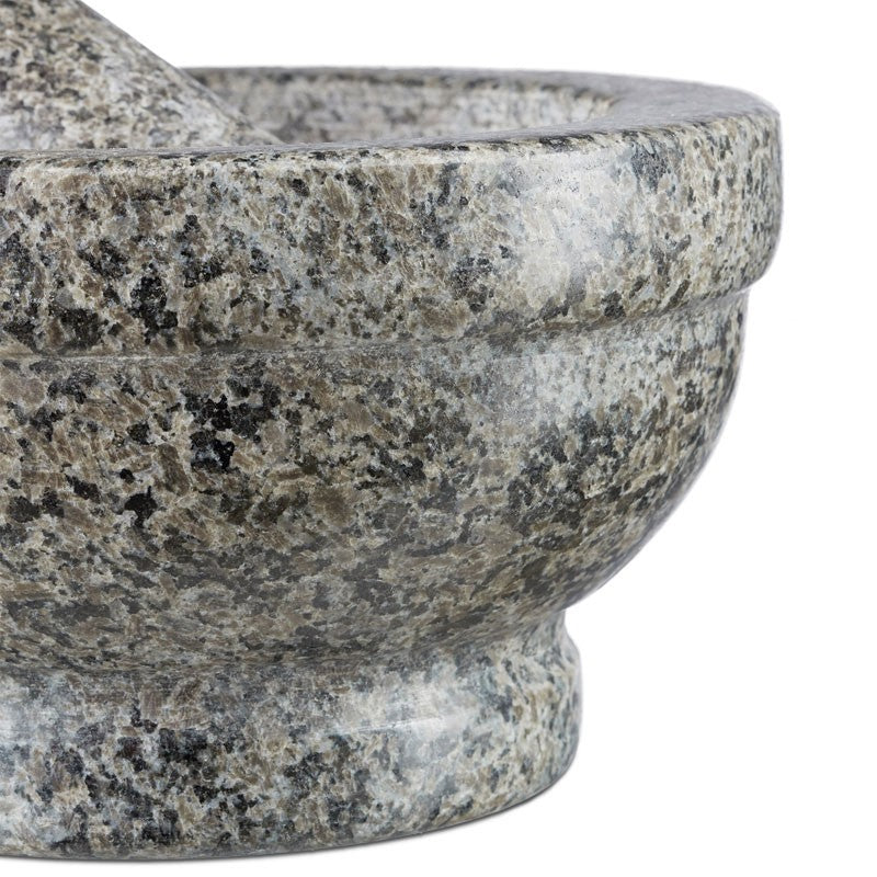 XL MÖRSER mit Stössel aus Granit Stein Ø16,5cm