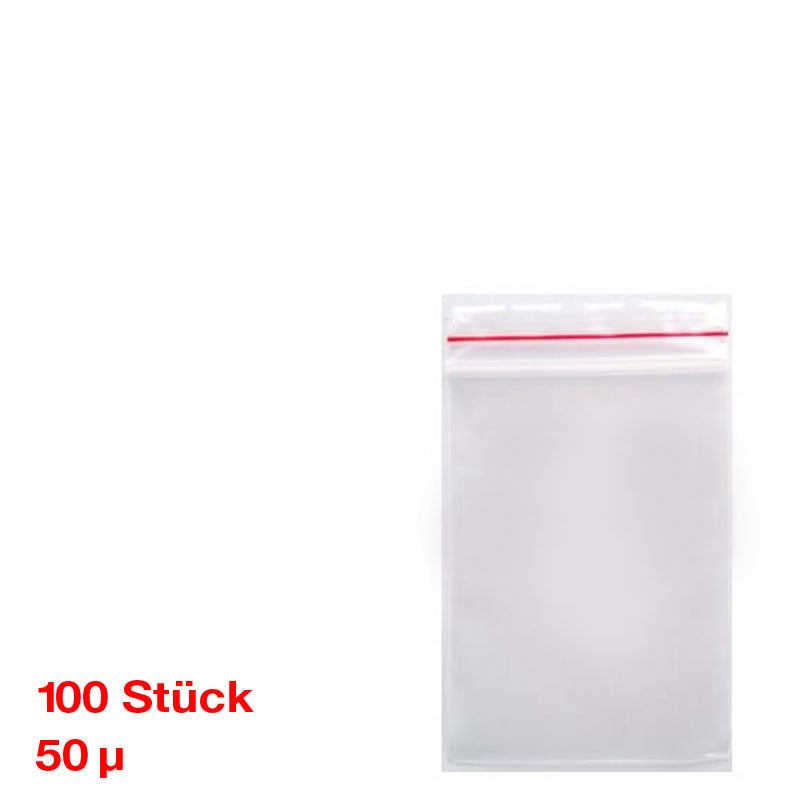 100 Stk. Druckverschlussbeutel MINI-GRIP TopGrip Zip-Beutel Vorratsbeutel Beutel Verpackung TRANSPARENT 30×30mm
