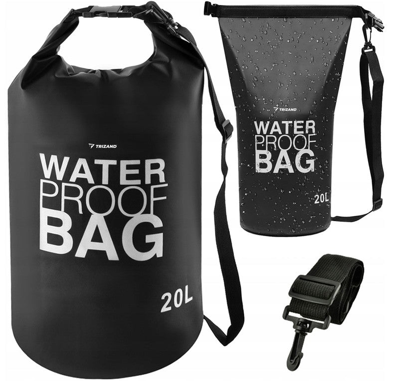 20l Trockentasche wasserdichte BADETASCHE Dry Bag Schwimmbeutel Beutel Sack Seesack TRIZAND