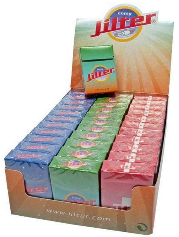 10 × 42 Stk. JILTER Zwister Box Filter Tips 6mm EXTRA-SLIM