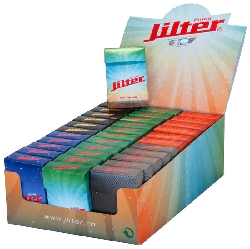 10 × 42 Stk. JILTER Zwister Box Filter Tips 6mm EXTRA-SLIM