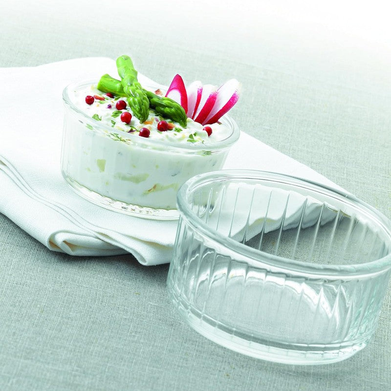 4er-Set Duralex OVENCHEF Ramequin Souffléförmchen Auflaufförmchen 8,5cm