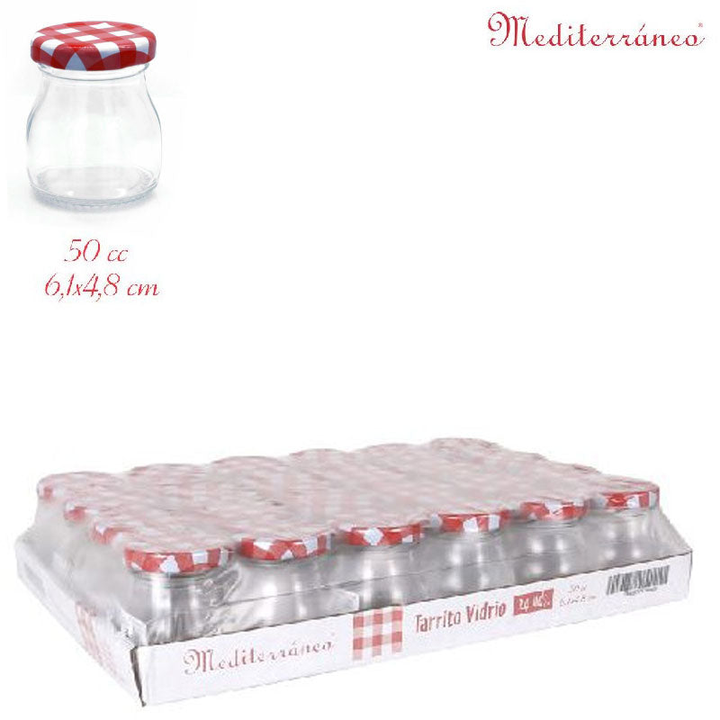 10er-Set 50ml EINMACHGLÄSER Einmachglas Konfitürenglas GLAS RUND