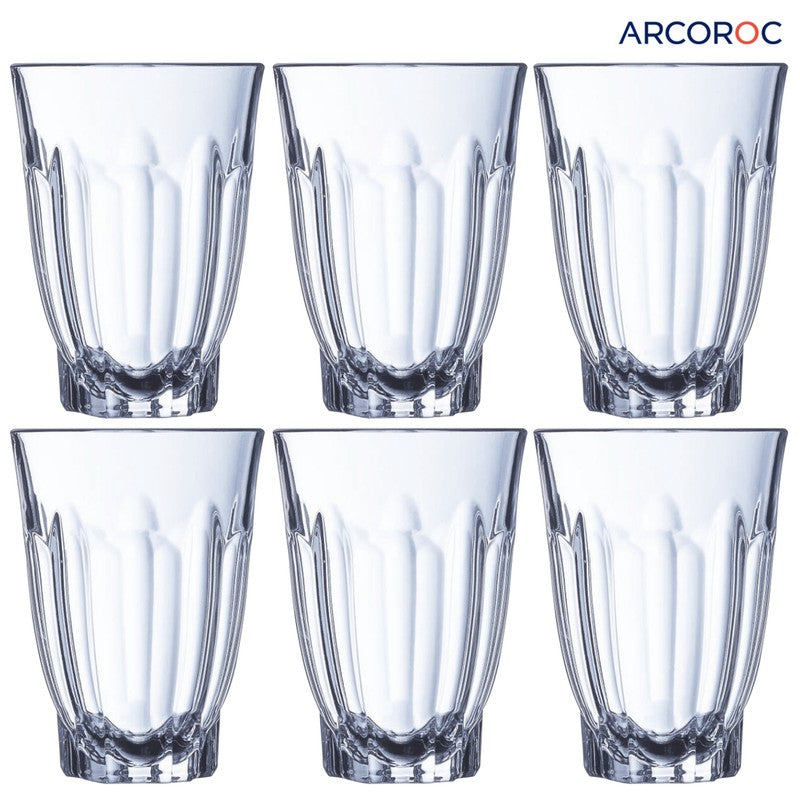 6er-Set Trinkgläser Glas TRINKGLAS Arcoroc ARCADIE 6×40cl