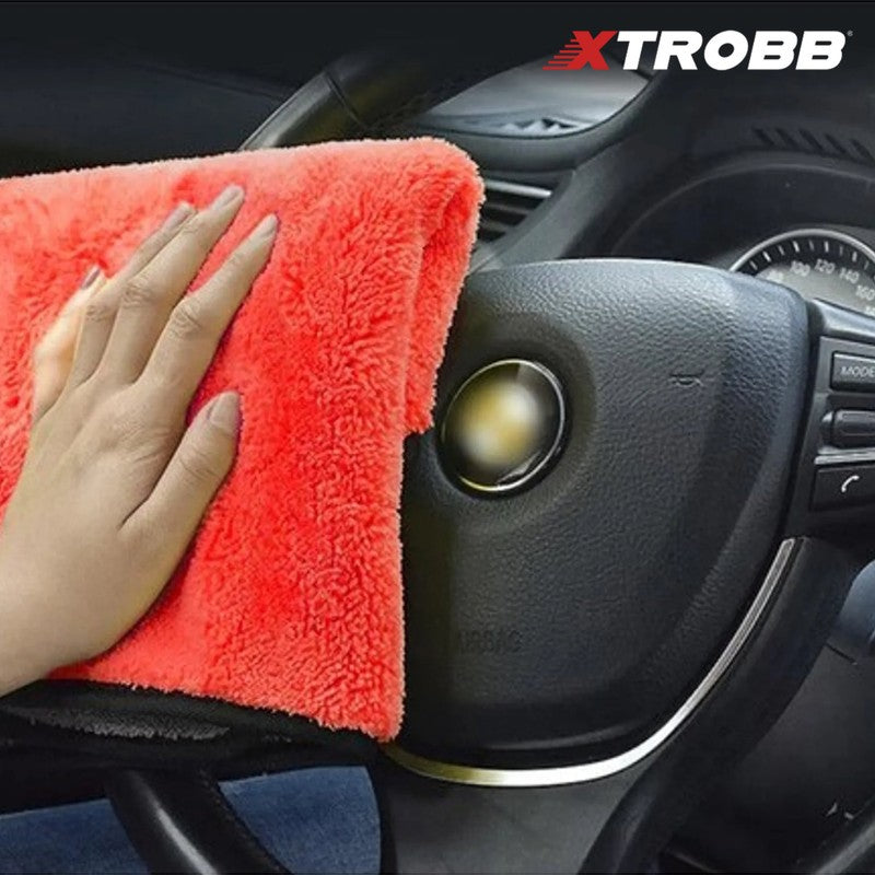 X-TROBB AUTO REINIGUNGS-SET Autopflege Set Fahrzeugaufbereitung Set Autoreinigungszubehör 19-teilig