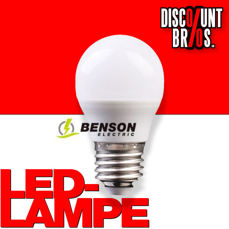 A LED LAMPE Glühbirne 3 Watt WARMWEISS Leuchtmittel mit E27-Fassung