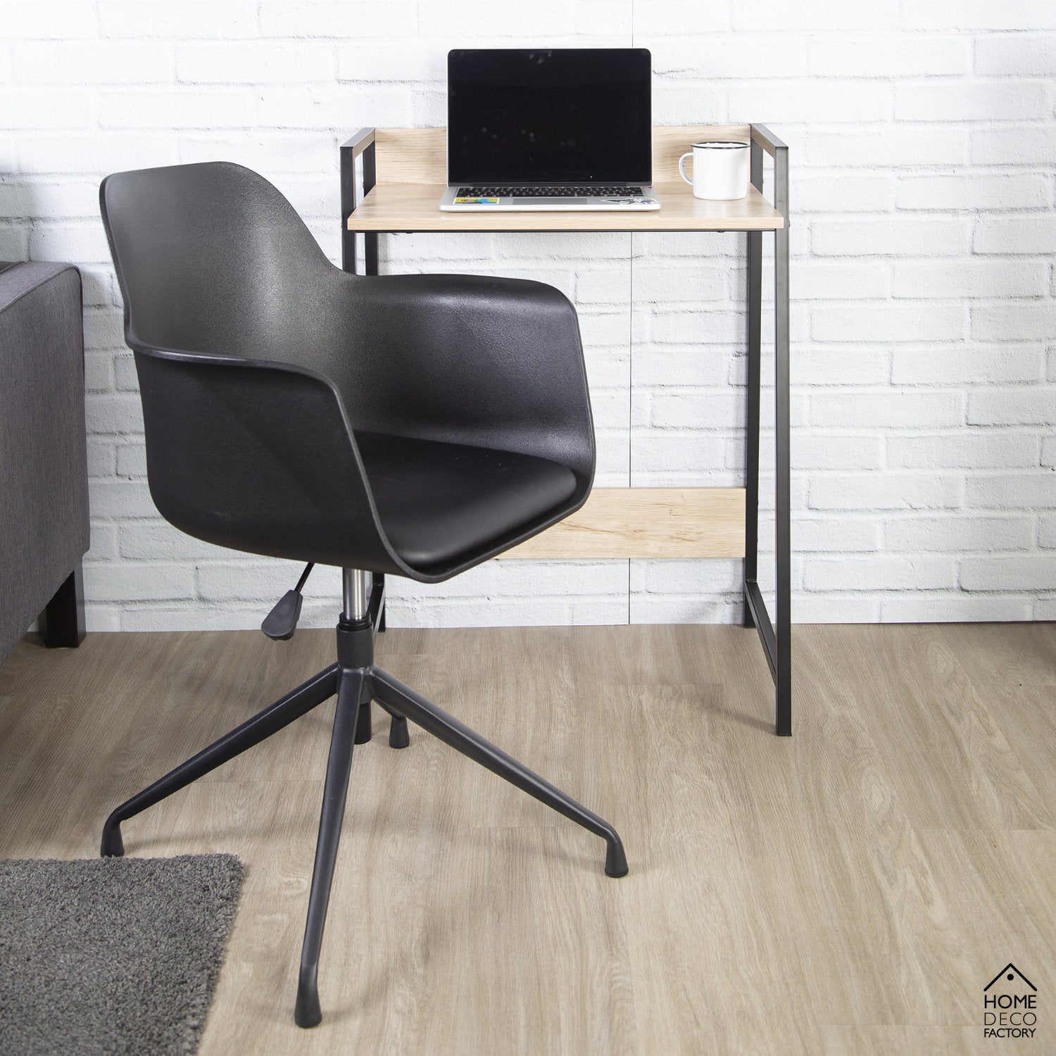 2er Set Drehhocker Liverpool Mangoholz und Metall höhenverstellbar (Kopie)