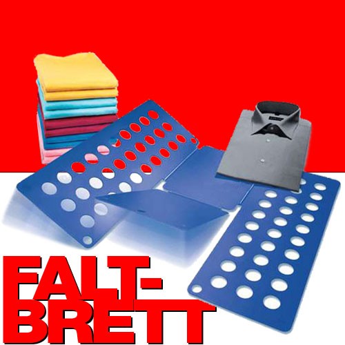 WÄSCHE-FALTBRETT Falthilfe Wäschefalter