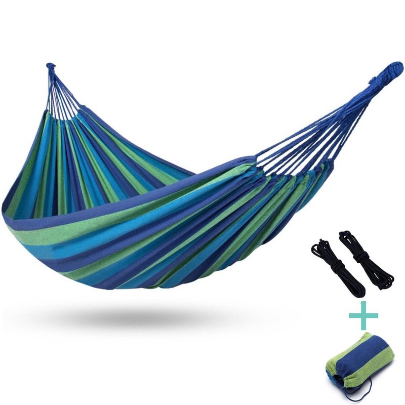 Farbenfrohe HÄNGEMATTE für zwei Personen von Gardlov -150 kg