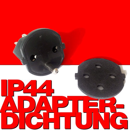 140 Stk. IP44 Dichtungsscheiben Moosgummidichtung für Aussenanwendung der Fix-Adapter