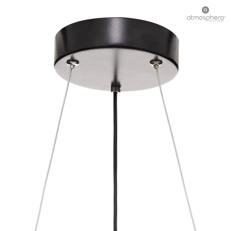 Hängelampe aus Bambus DECKENLEUCHTE Finn-Serie von Atmosphera Ø50cm