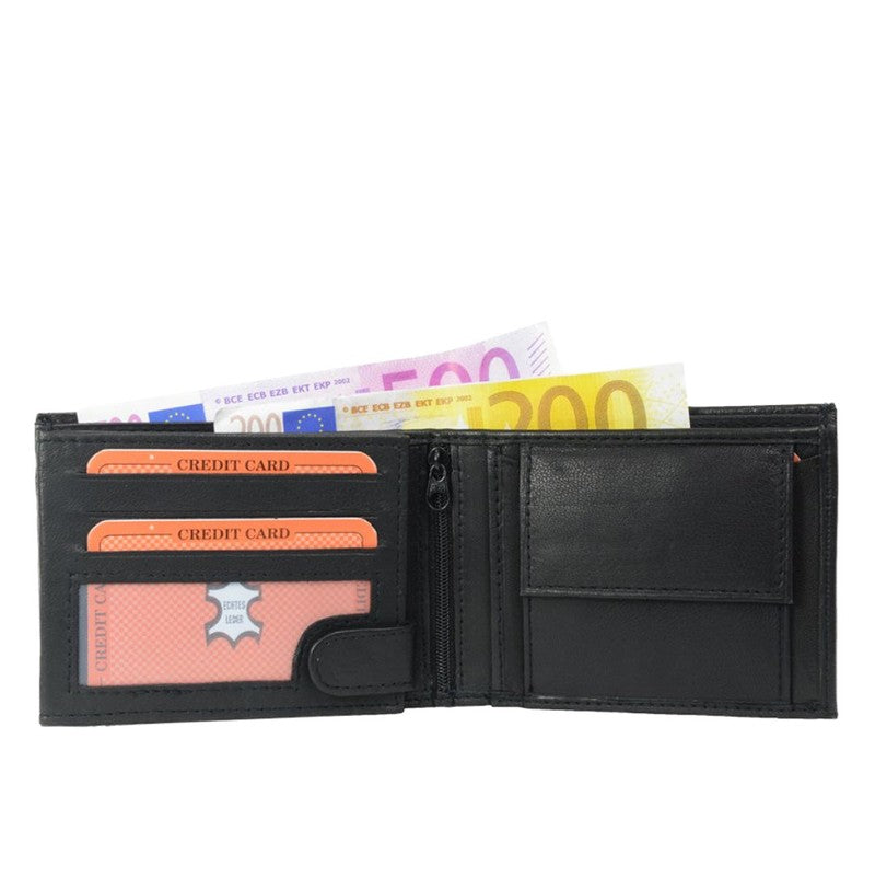 Brieftasche PORTEMONNAIE Geldbörse aus Nappa-Leder Echtleder Brieftasche PORTEMONNAIE Geldbörse aus Nappa-Leder Echtleder