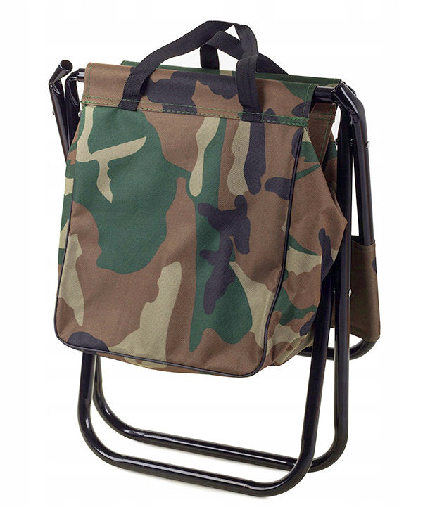 Kleiner Angelstuhl KLAPP HOCKER Klappstuhl Falthocker Campinghocker Campingstuhl TARNFARBEN