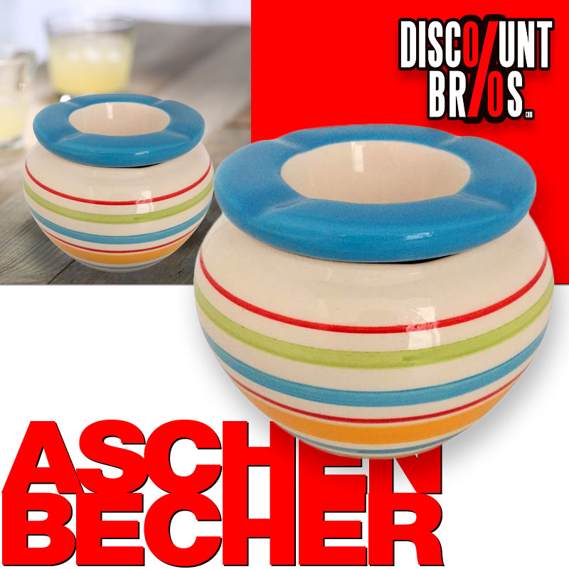 Aschenbecher STURM-ASCHENBECHER aus Keramik Ø10cm