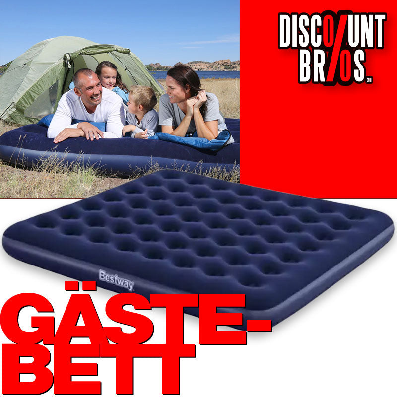 Bestway LUFTBETT Luftmatratze Doppelbett Gästebett 203x183x22cm