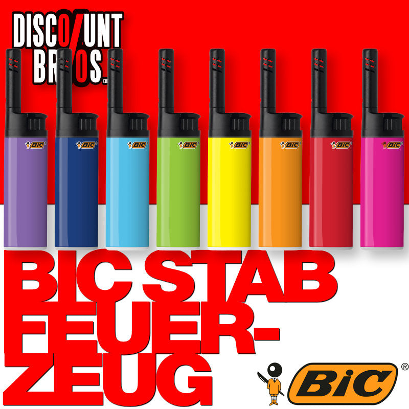 10 Stk. BIC® EZ REACH Feuerzeug MINI STABFEUERZEUG