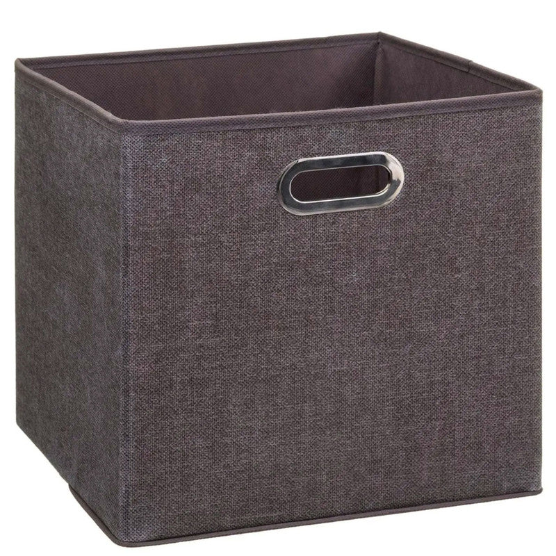 Box Schrankkorb REGALKORB Aufbewahrungskorb aus Bambus GRAU oder BRAUN