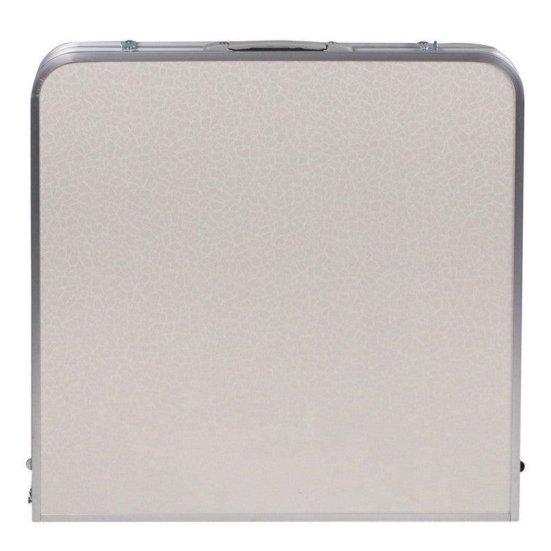 Campingtisch Mehrzwecktisch KLAPPTISCH mit 4 HOCKER Universaltisch faltbar höhenverstellbar 120×60cm