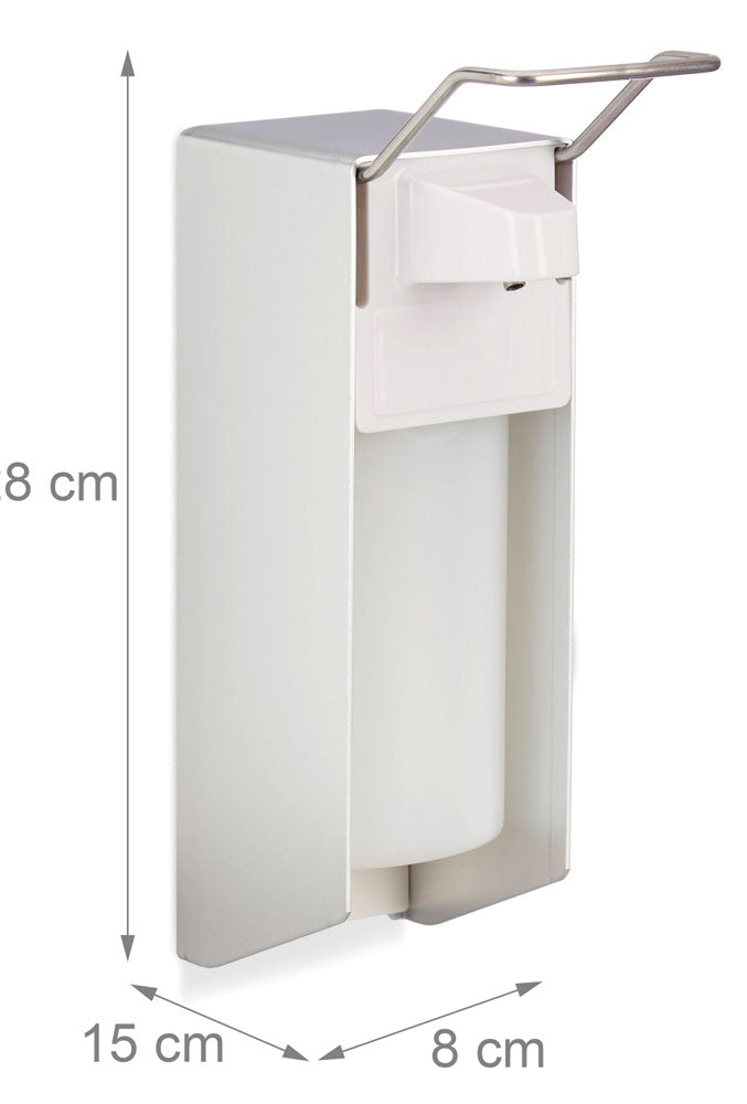 Eurospender Wand-Seifenspender FLÜSSIGSEIFENSPENDER nachfüllbar 500ml