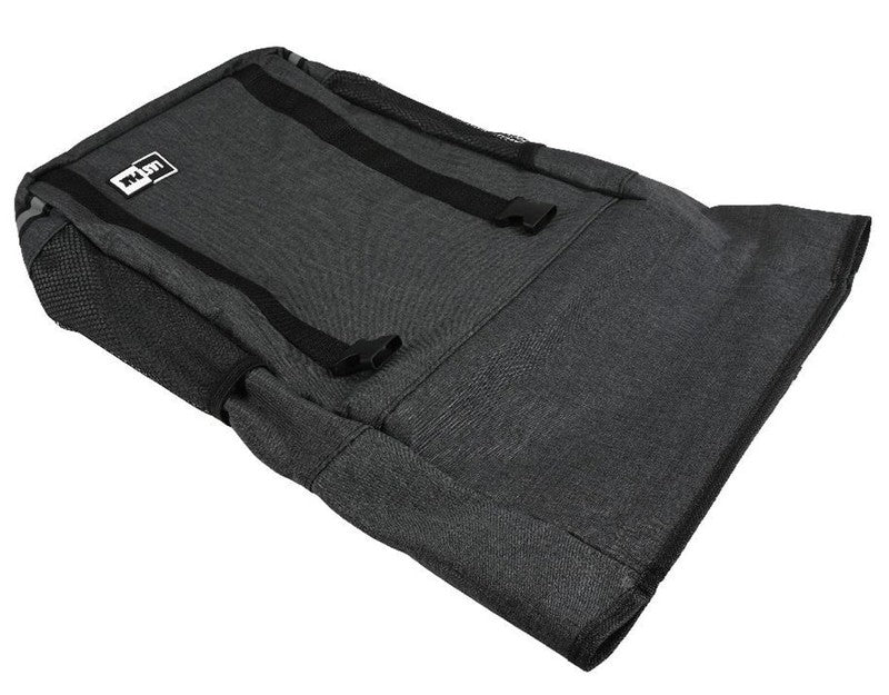 LASTPACK Velo- Fahrrad-GEPÄCKTASCHE Fahrradtasche für Gepäckträger 15l DUNKELGRAU