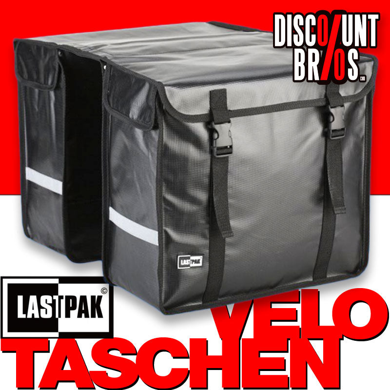 LASTPACK BISONYL Velo- Fahrrad- DOPPEL- GEPÄCKTASCHEN Fahrradtasche für Gepäckträger  46l