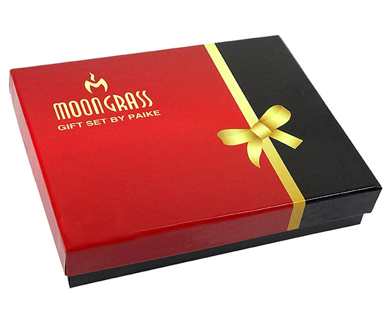 Geschenk-Set FLACHMANN 6-tlg. Chrom KARO 8oz