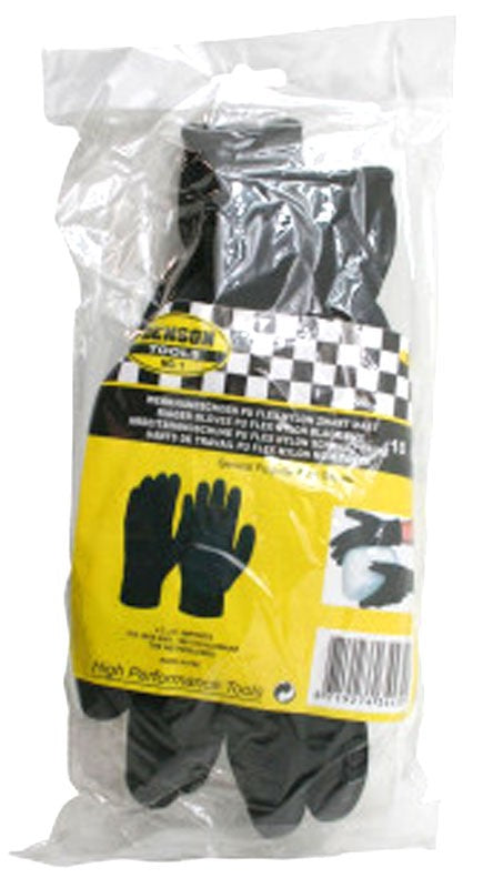 Arbeitshandschuhe PU Flex HANDSCHUHE Riggerhandschuhe SCHWARZ Gr. 9 L