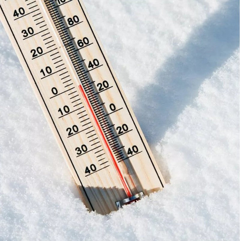 Nostalgie HOLZ THERMOMETER 22cm