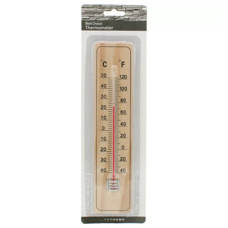 Nostalgie HOLZ THERMOMETER 22cm