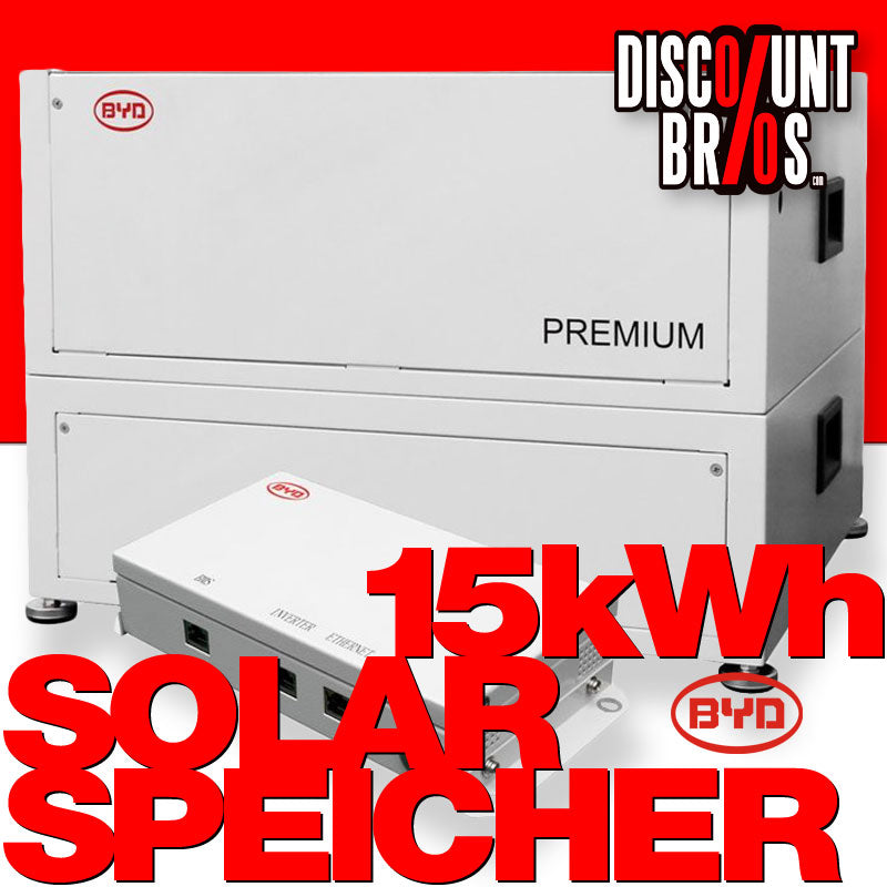BYD Solar Speichersystem BATTERY-BOX Premium LVL + BMU 15.4kWh