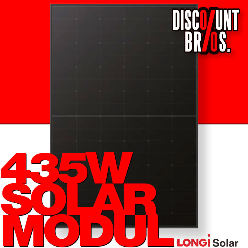 LONGi SOLARMODUL Hi-MO X6 Explorer 435W Full Black