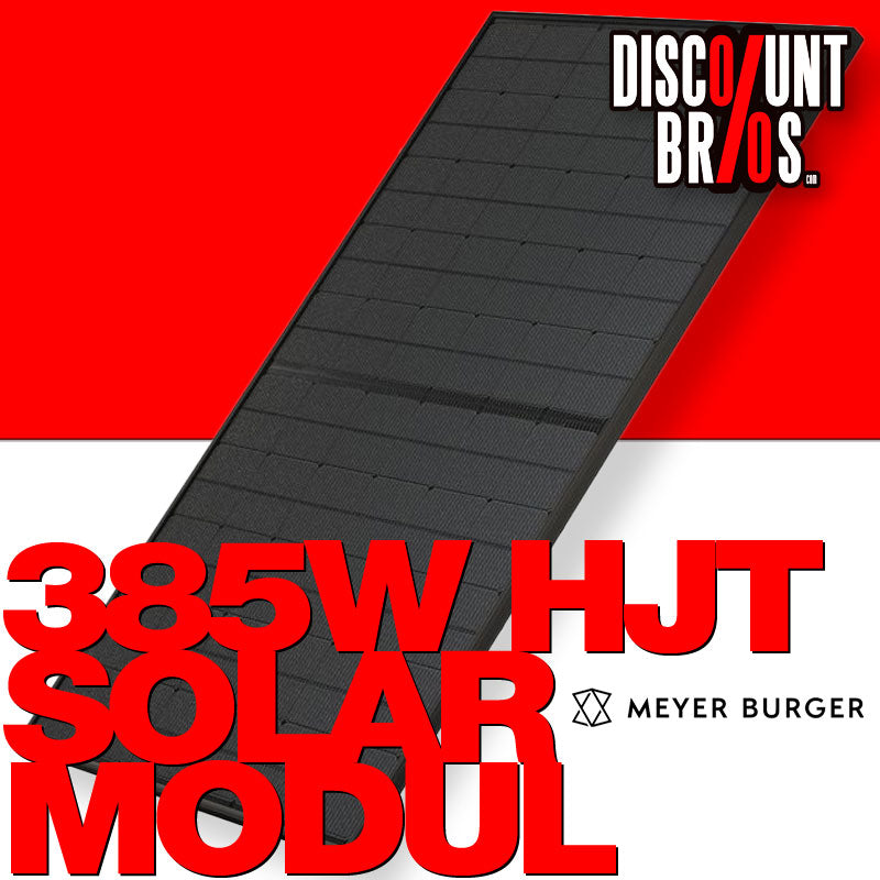 Meyer Burger SOLARMODUL 385W All Black HJT