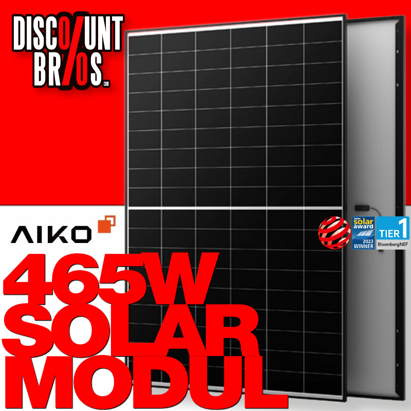 Aiko Neostar 2P SOLARMODUL 465W N-Type ABC, 54 Zellen, Glas/Folie, Gen 2