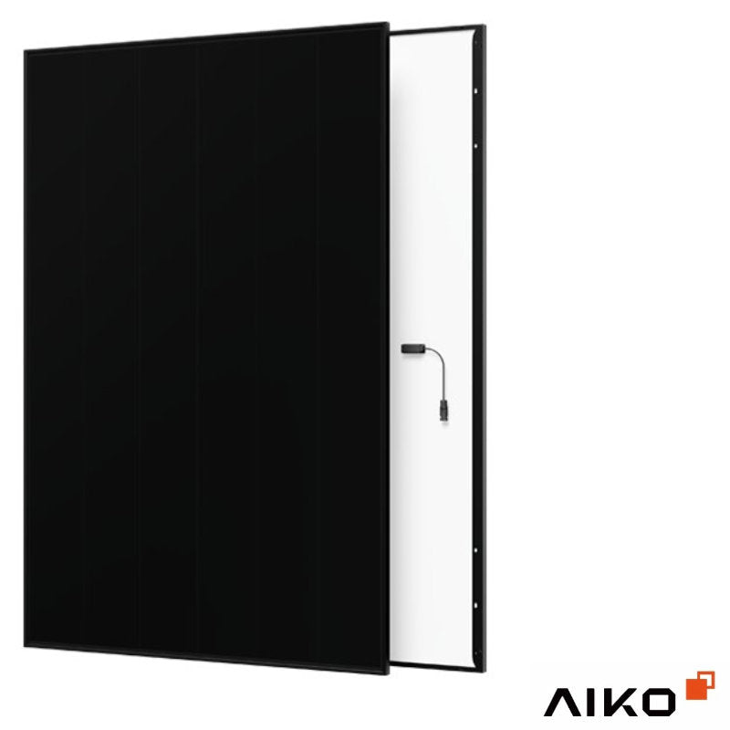 Aiko Neostar G3 SOLARMODUL 480W N-Type ABC, 54 Zellen, ganz schwarz, Glas-Folie, Gen 3