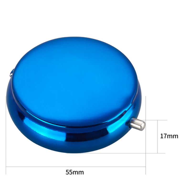 Feldaschenbecher MINI TASCHEN ASCHENBECHER Metall RAINBOW