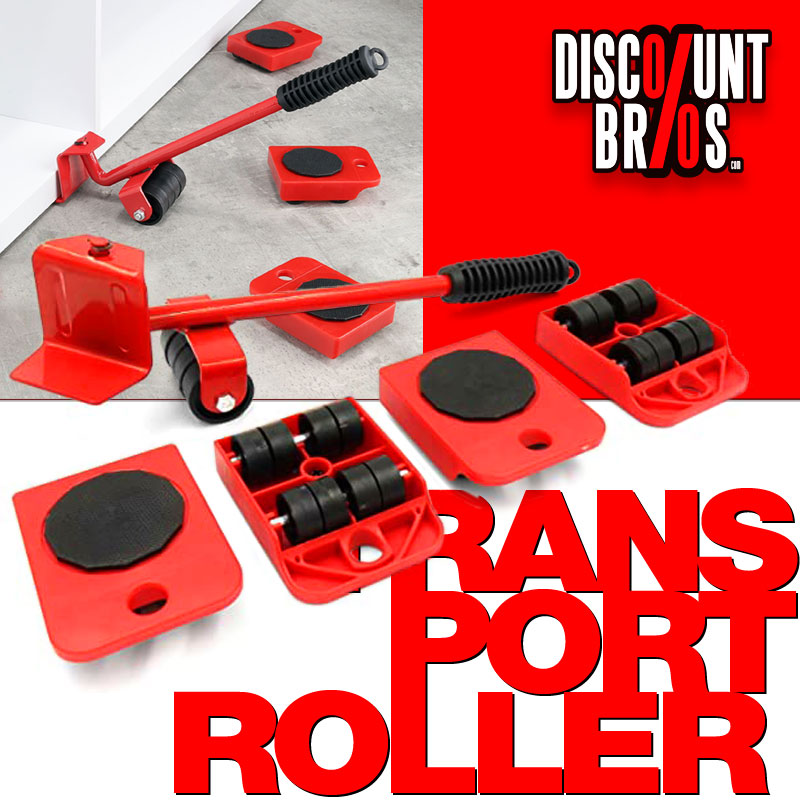 Möbelroller TRANSPORTROLLER SET mit Möbelheber