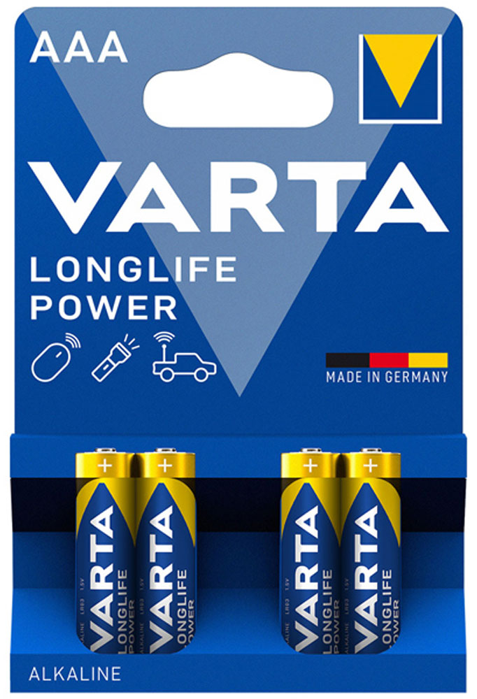 12 Stk. VARTA 4903 Longlife Power Batterien AAA Micro LR03