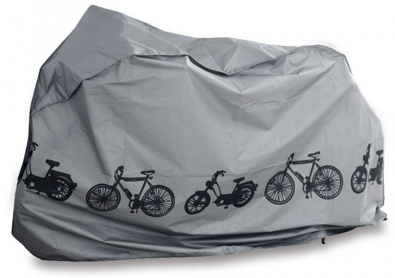 Wasserdichte VELO-GARAGE Fahrradgarage Fahrradschutzhülle Veloblache Plane Abdeckung SCHWARZ oder GRAU